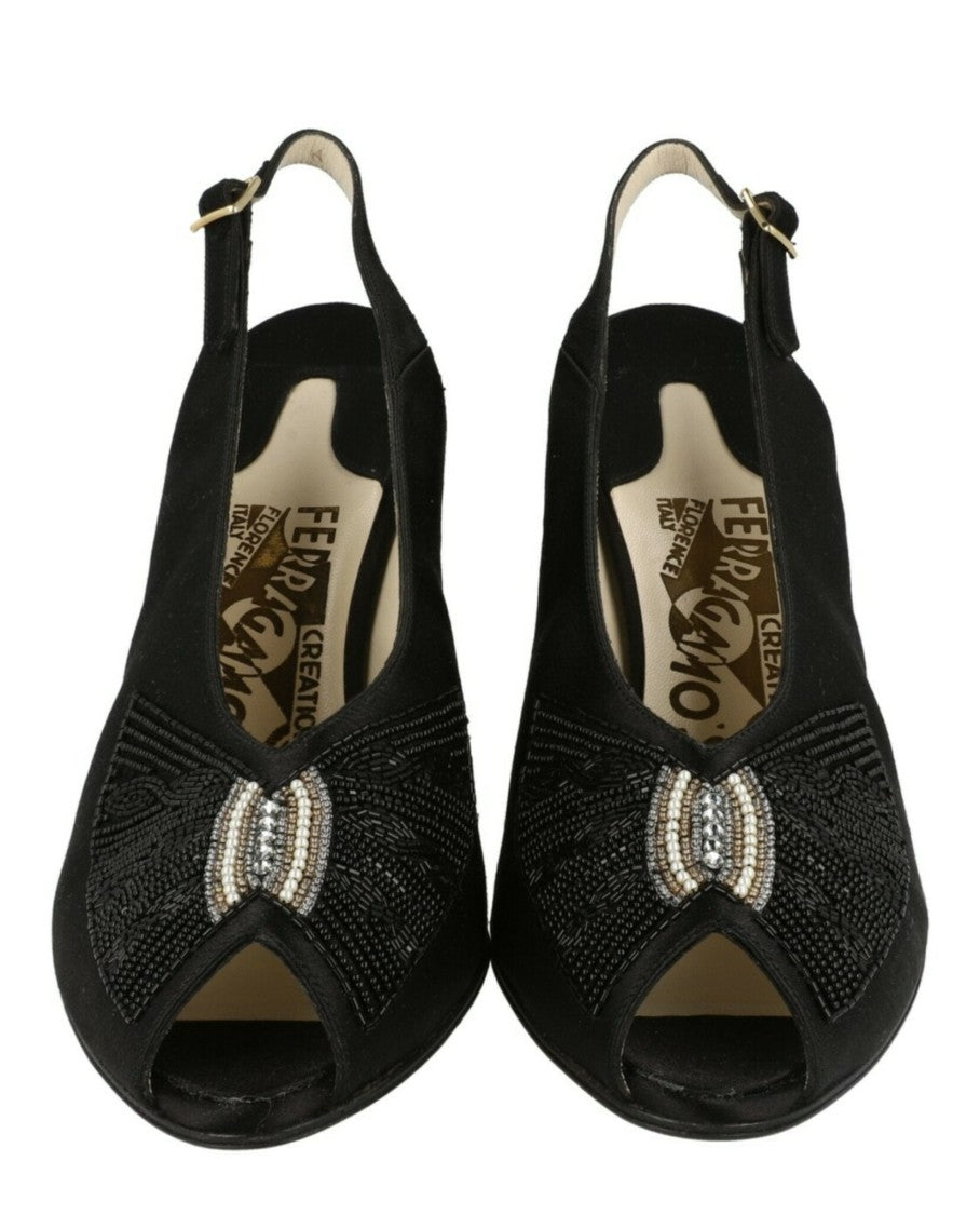 Ferragamo Stella Archive Limited Edition 1955 Slingback Pumps