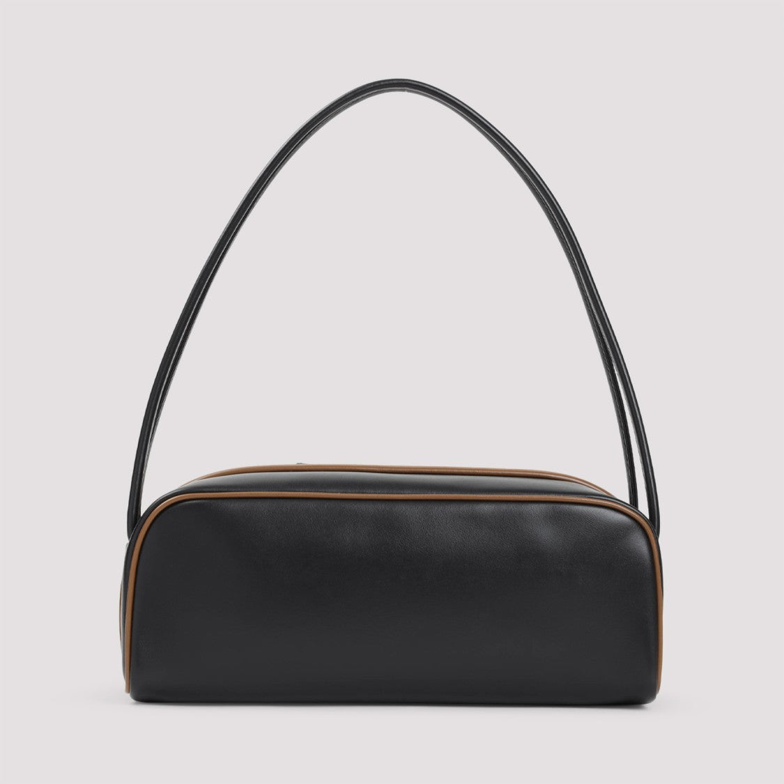 Prada Black Calf Leather Shoulder Bag