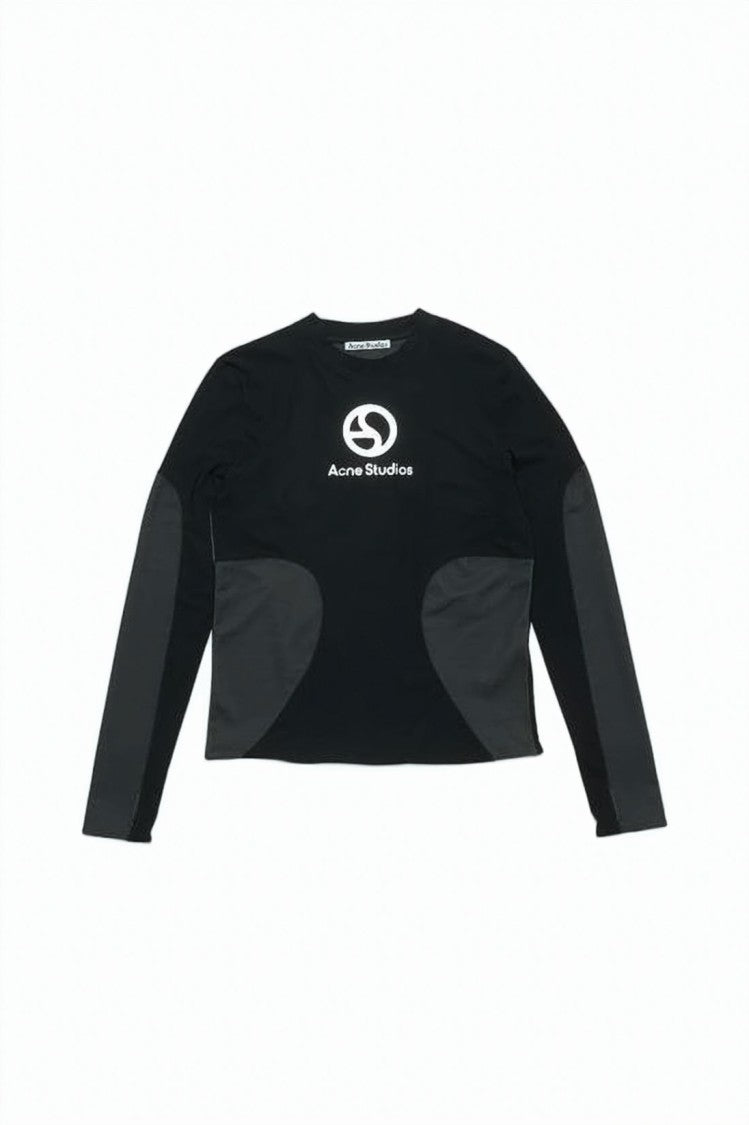 Acne Studios Long-Sleeve Black Top