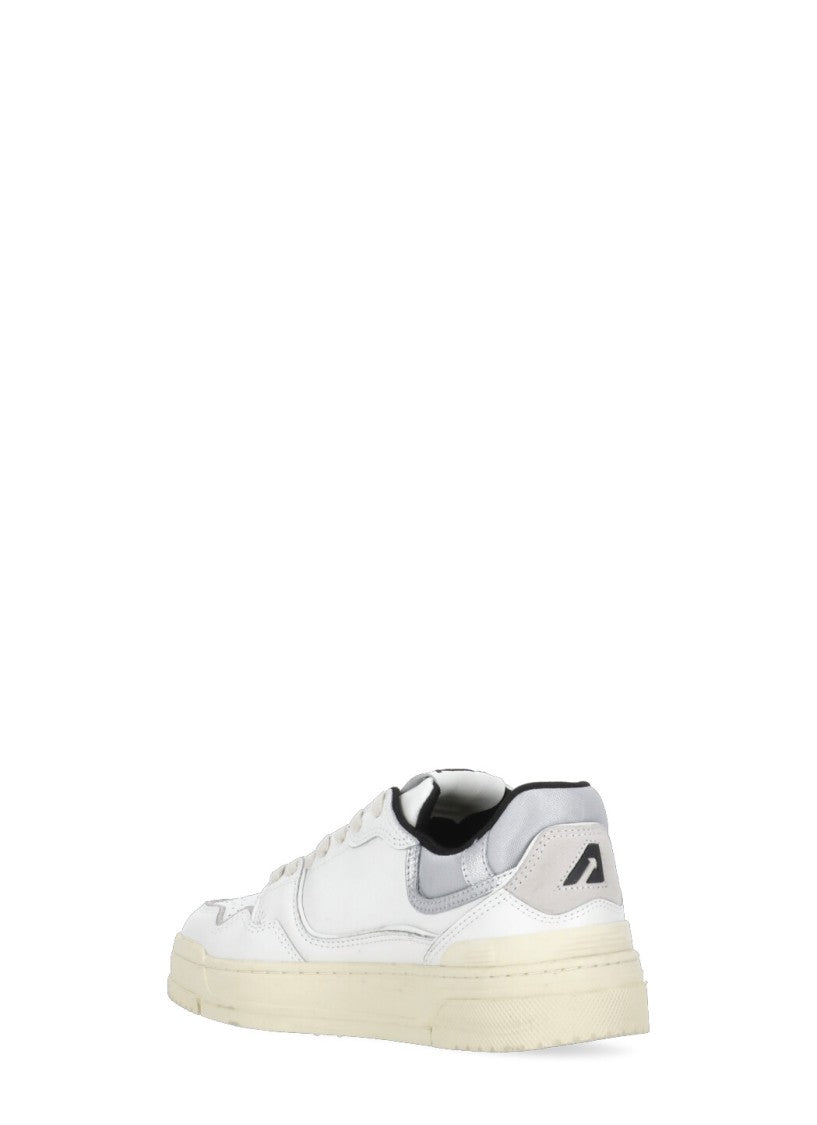 Autry White Leather Clc Low Sneakers