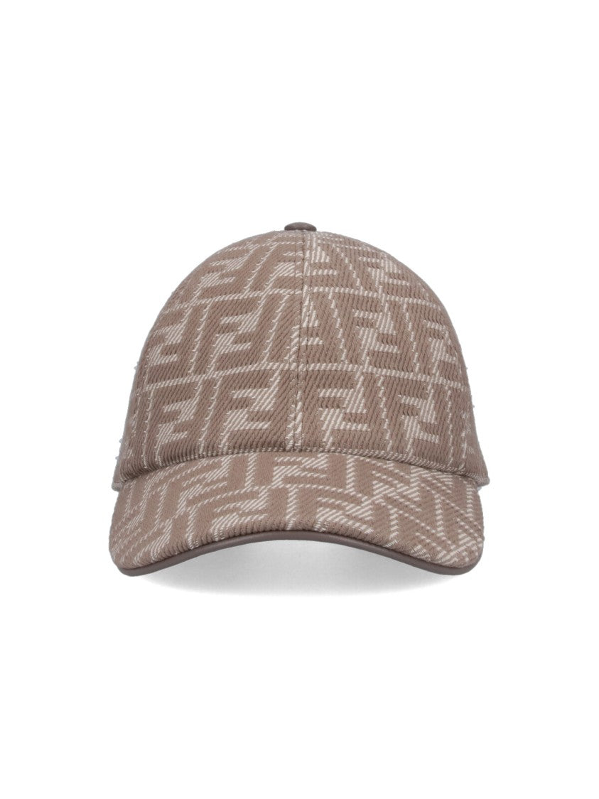 Fendi "Ff" Baseball Cap – Brown