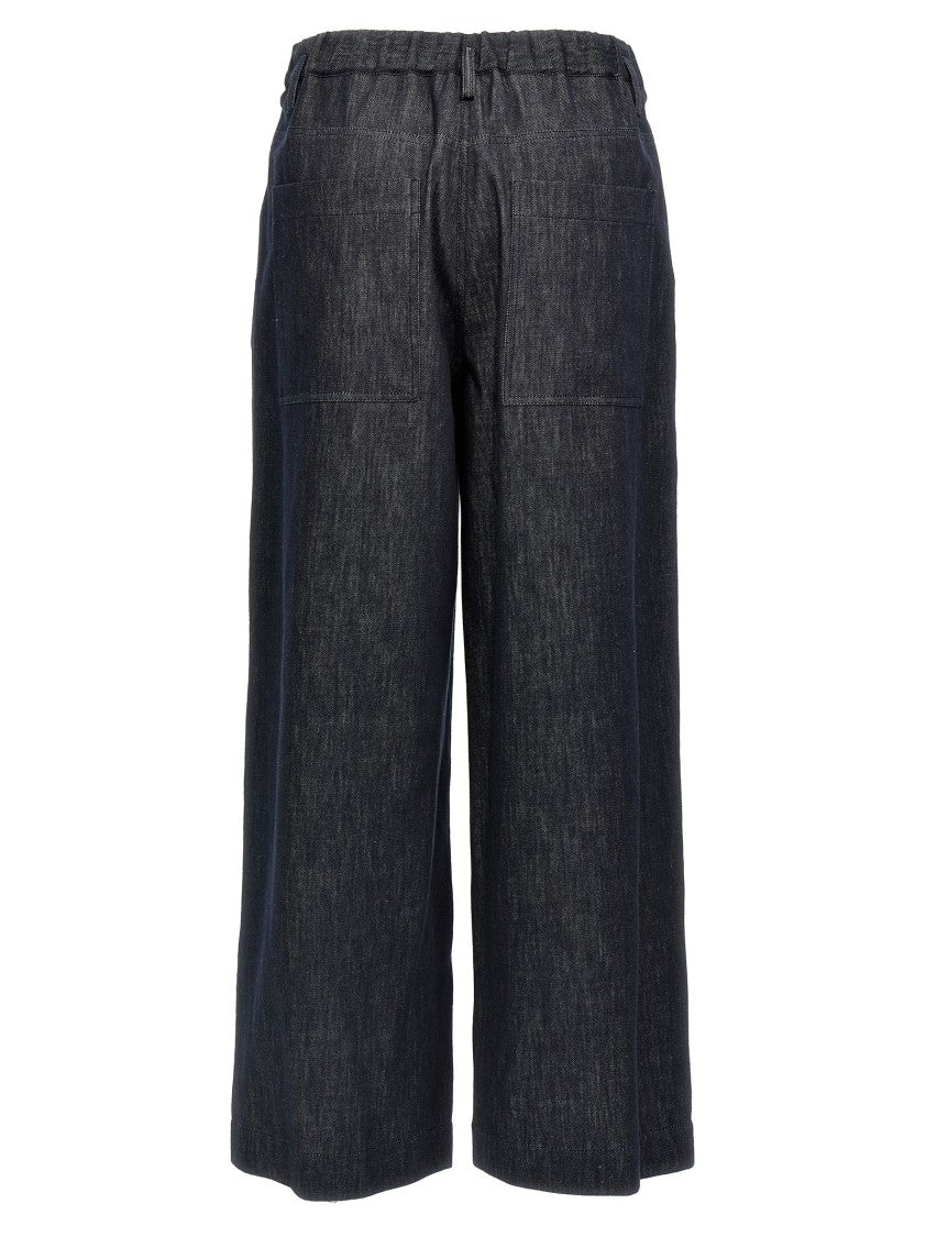 Brunello Cucinelli A-Line Pleated' Pants