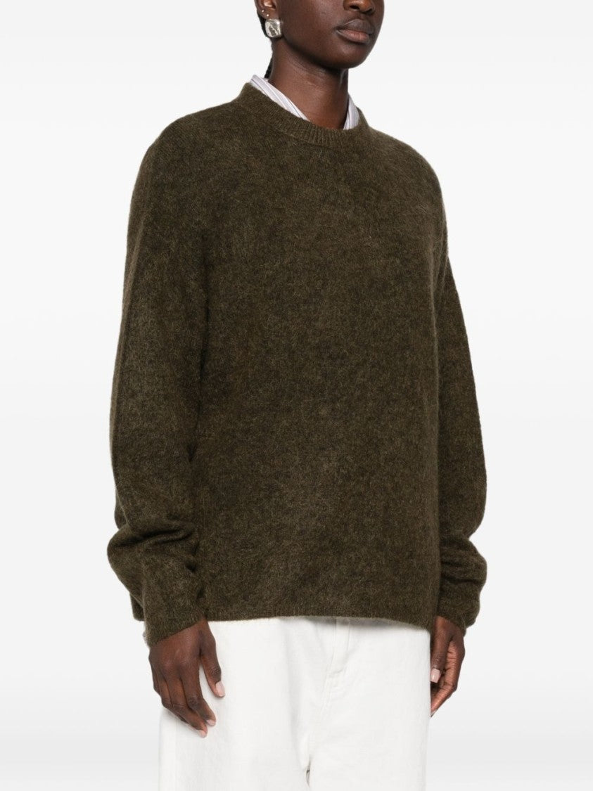 The Frankie Shop Boxy Ribbed Knit Sweater