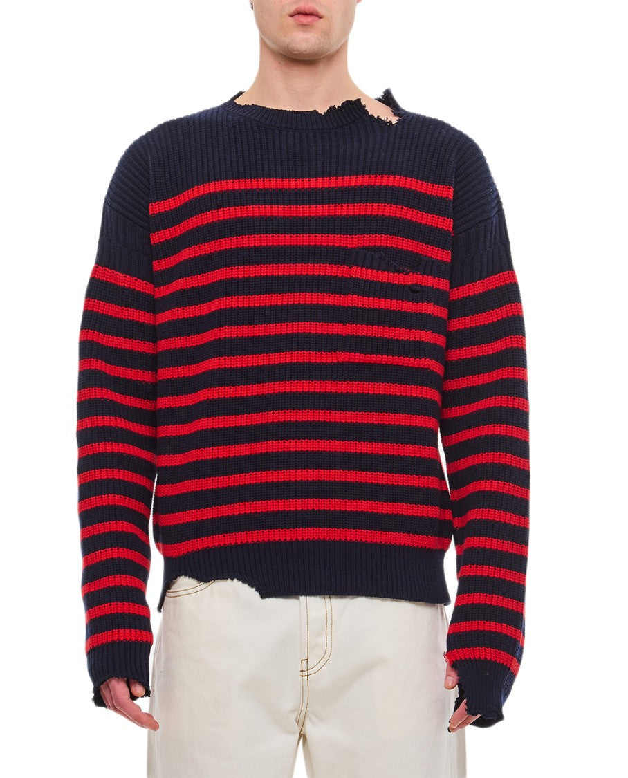 Marni Multicolour Striped Sweater