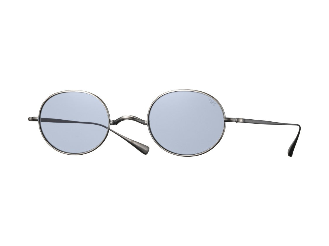 Eyevan 901E Sun Minimalist Thin Metal Round Sunglasses