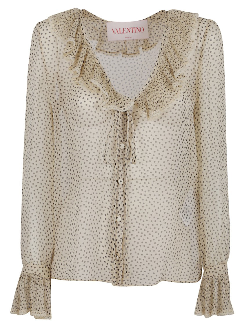 Valentino Garavani Pure Silk Chiffon Shirt