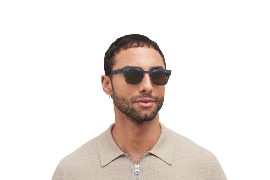 Mykita Raymond Square Stainless Steel Sunglasses