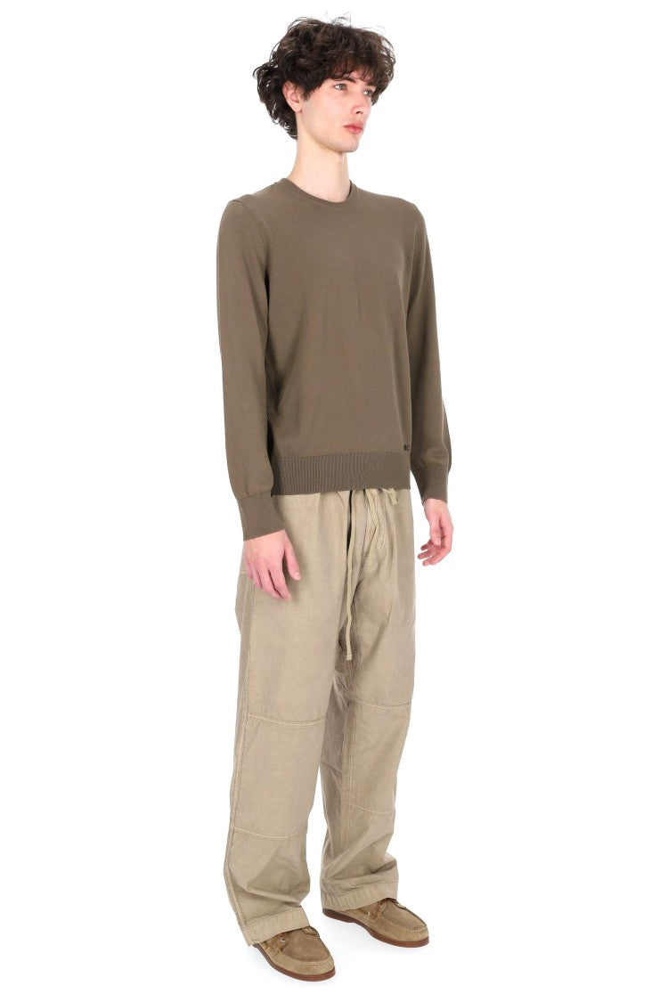 A.P.C. Long-Sleeve Side Logo Cotton Sweater