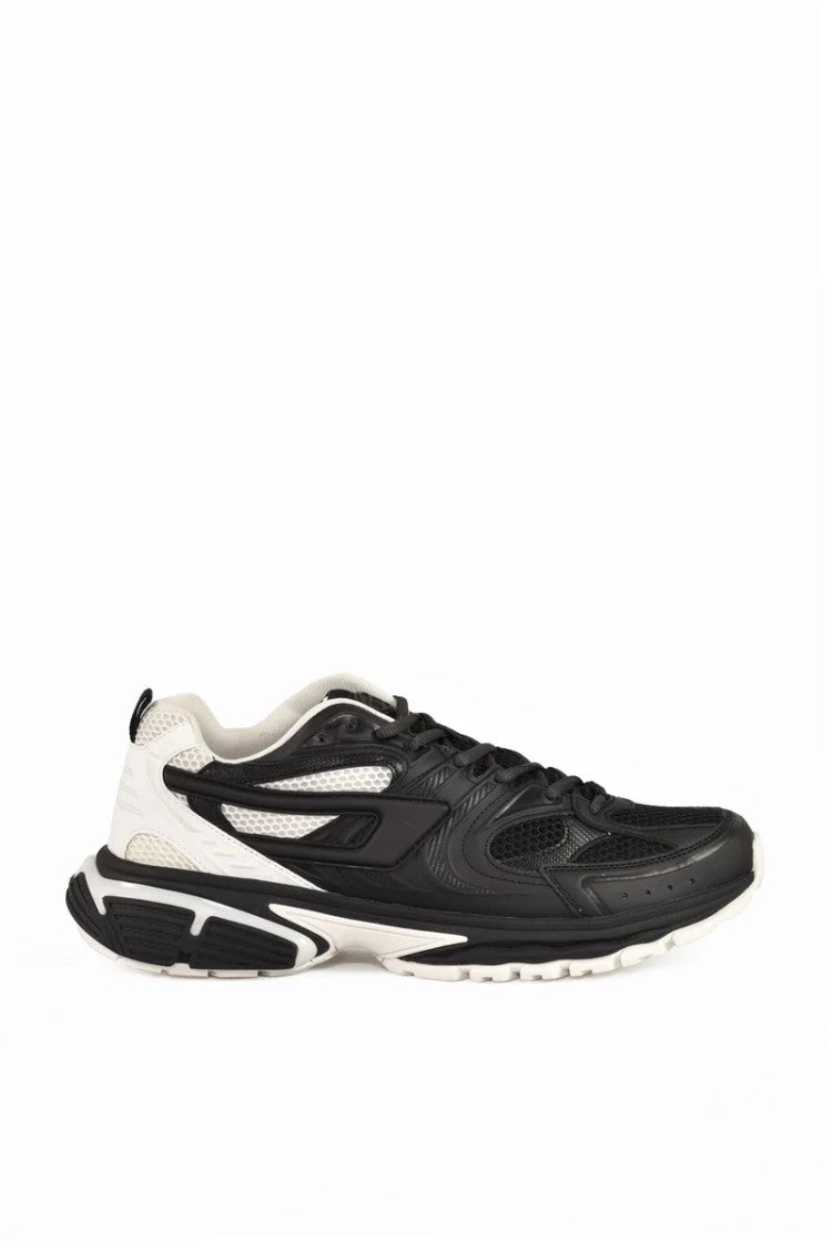 Diesel Fabric Sneakers - Black/White