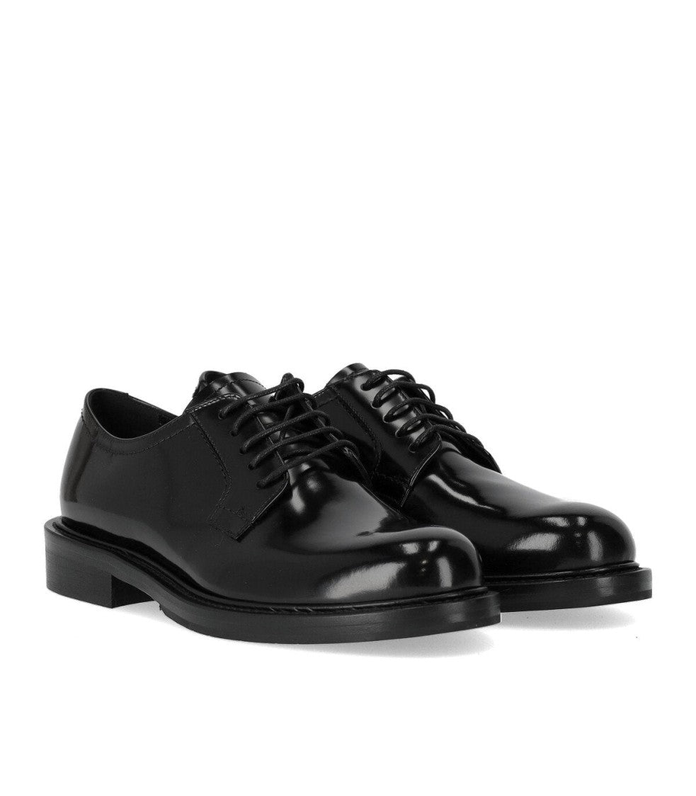Guglielmo Rotta Palma Black Lace Up