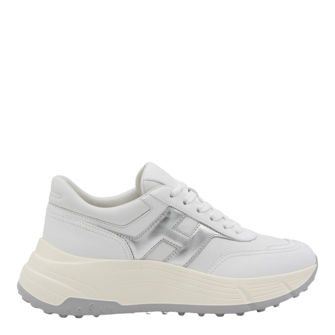 Hogan Chunky Sole Sneakers With Metallic Accents