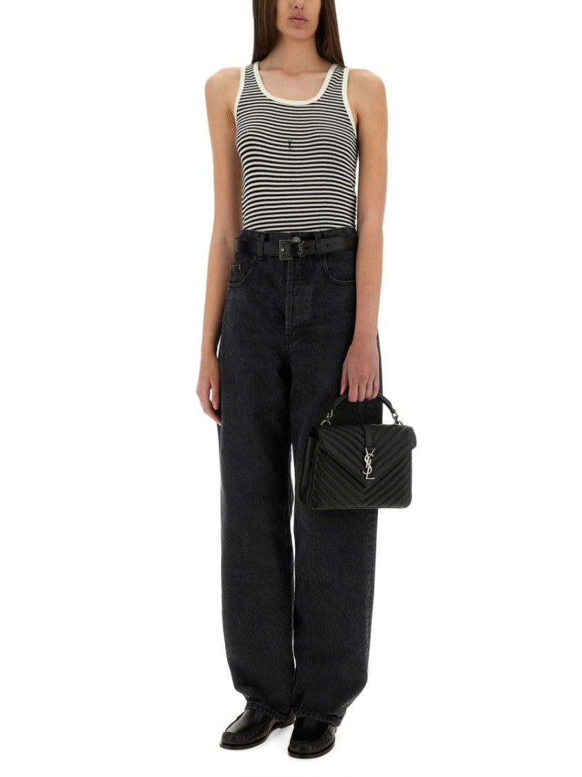 Saint Laurent "Carrot-Fit" Denim Jeans