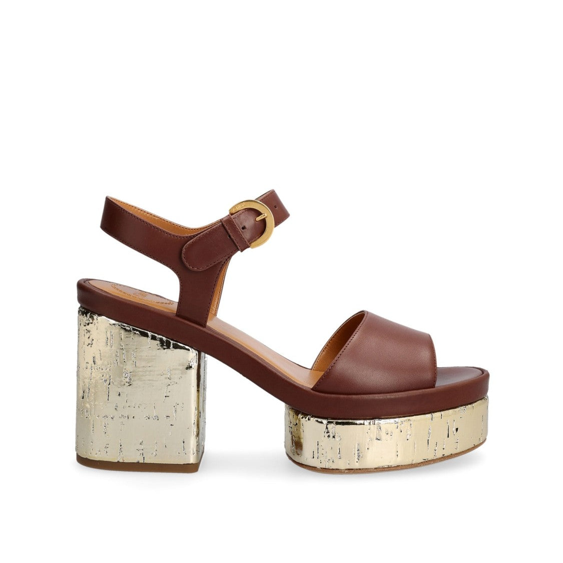 Chloé Odina Leather Sandals