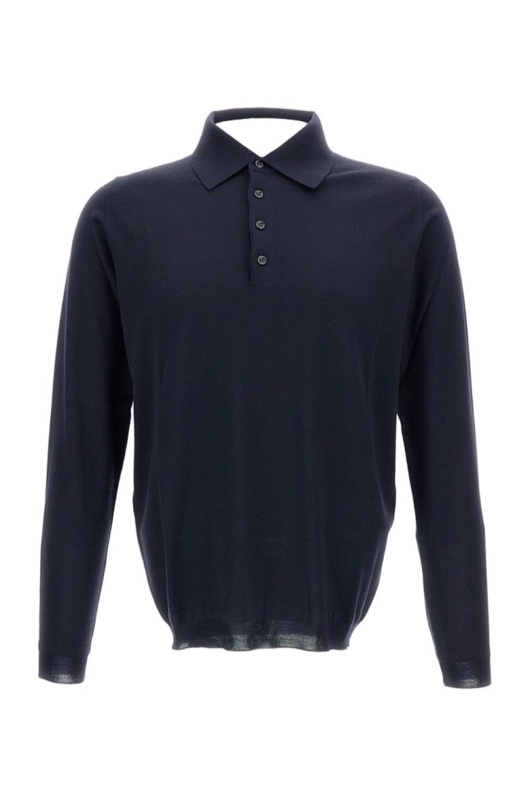 Givenchy High-Neck Knit Sweater With Embossed Logo Detail