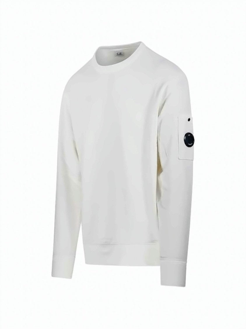 C.P. Company Crew Neck Top With Subtle Pocket Detail