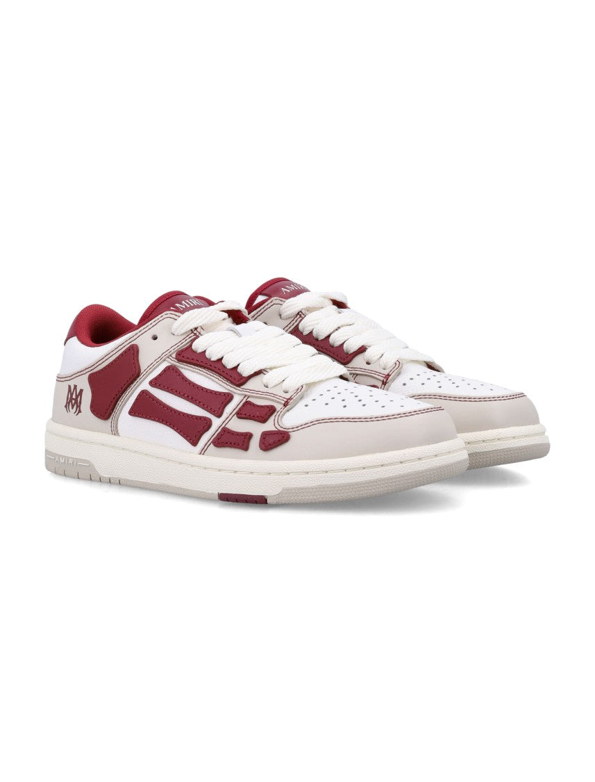 Amiri Varisty Skel Low Top Sneakers