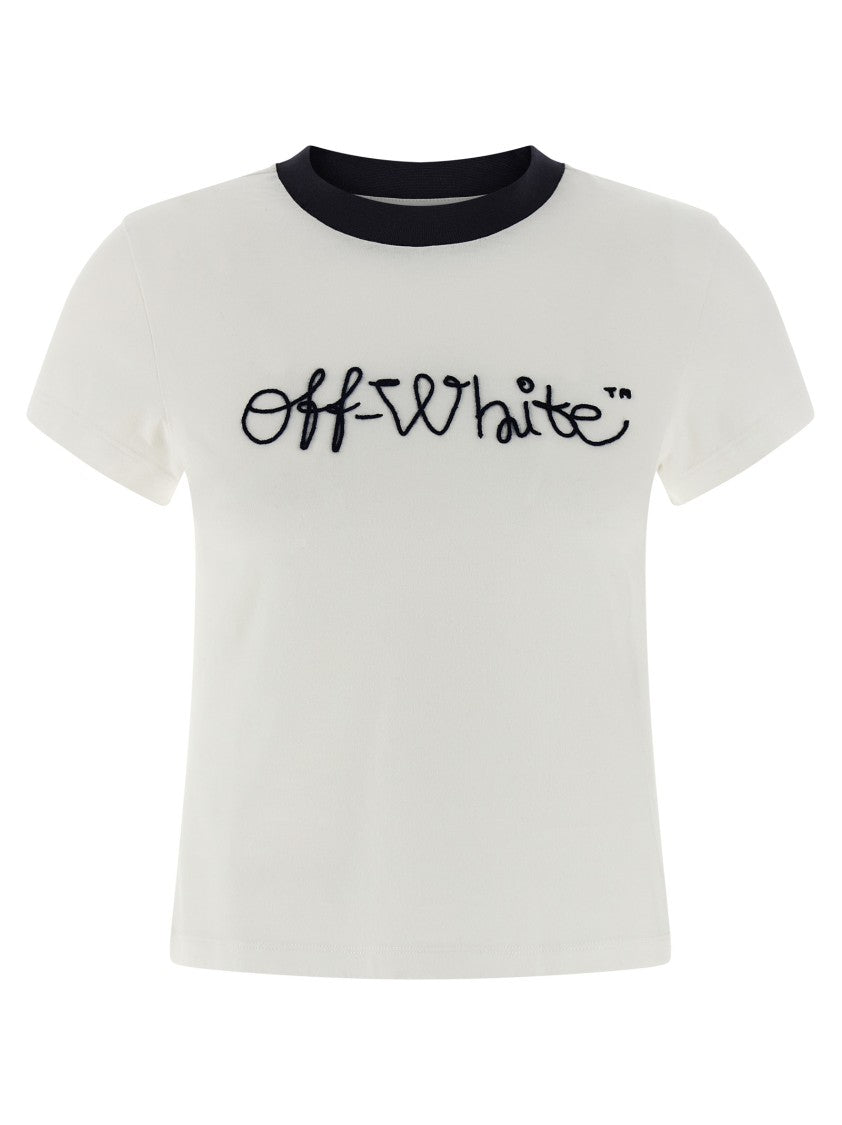 Off-White Emb Script Logo' T-Shirt