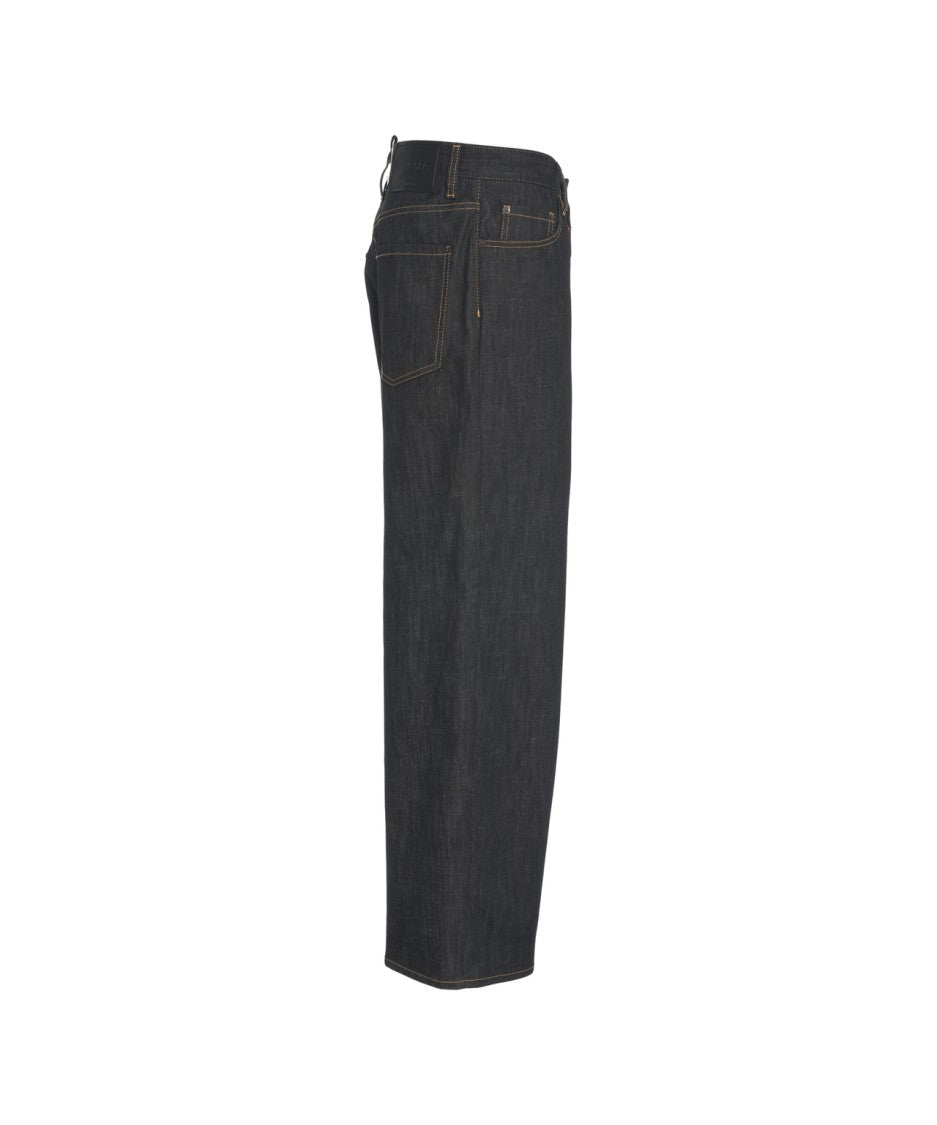 Dsquared2 Wide-Cut Loose Fit Jeans