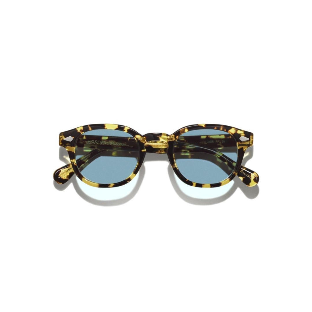 Moscot Or-Lem-S Lemtosh Sun Classic Round Frame Tortoiseshell Sunglasses