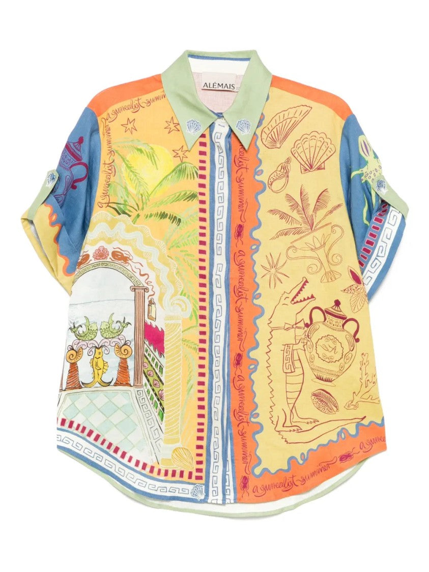 Alemais Surrealist Summer Shirt