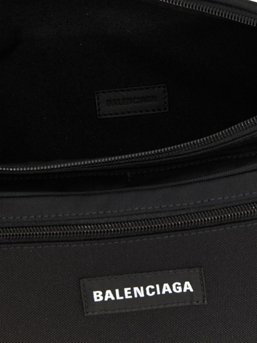 Balenciaga Black Explorer Streamlined Belt Bag