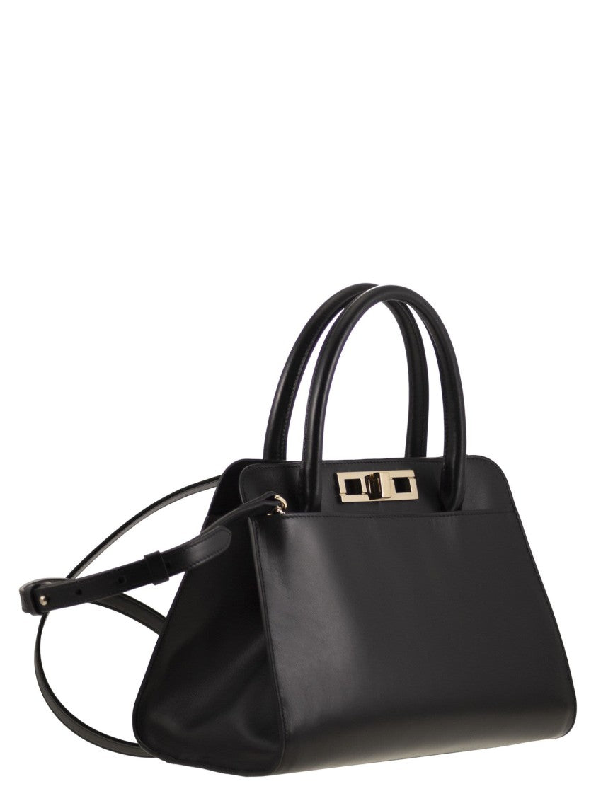 Fabiana Filippi Medium Handbag With Metal Accessory