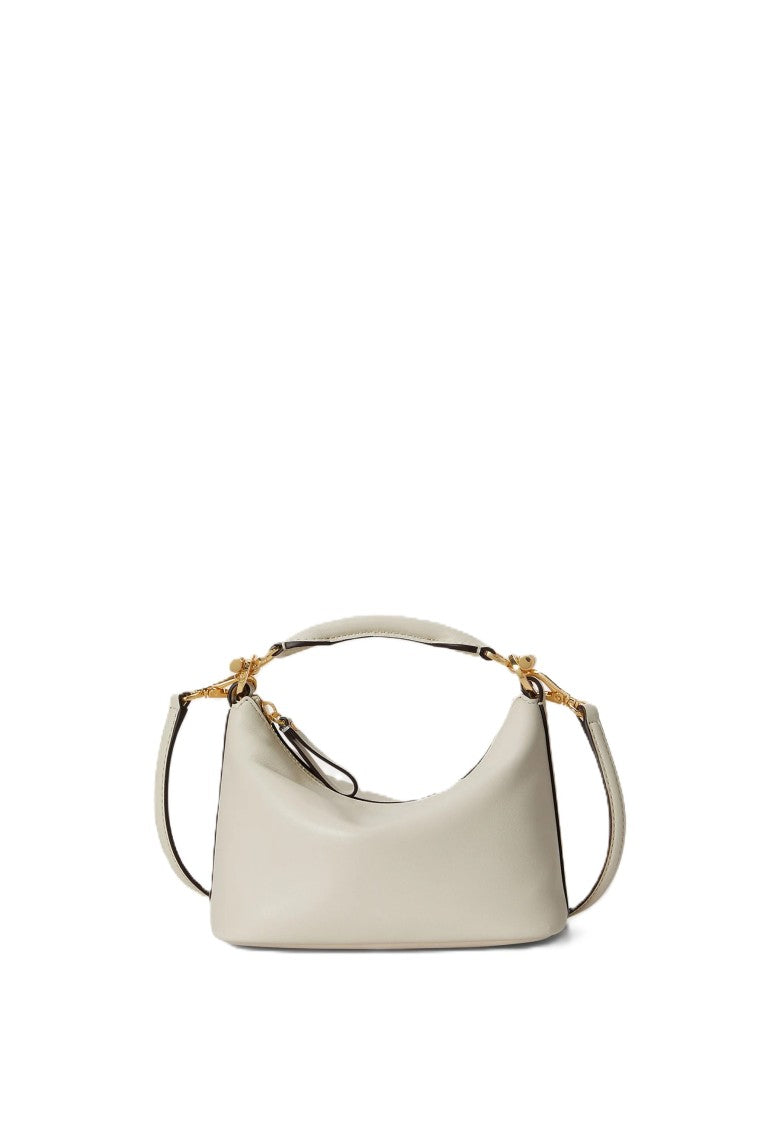 Lauren Ralph Lauren Structured Handbag With Minimalist Silhouette And Gold-Tone Accents
