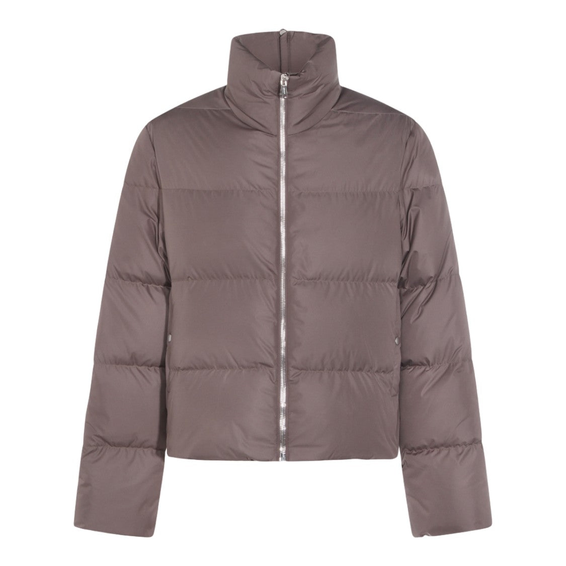 Moncler X Rick Owens Puffer Coat With Horizontal Quilting