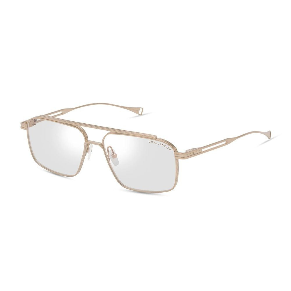 Dita Lancier Lsa Dlx134 Ultra-Lightweight Titanium Square Frame Sunglasses