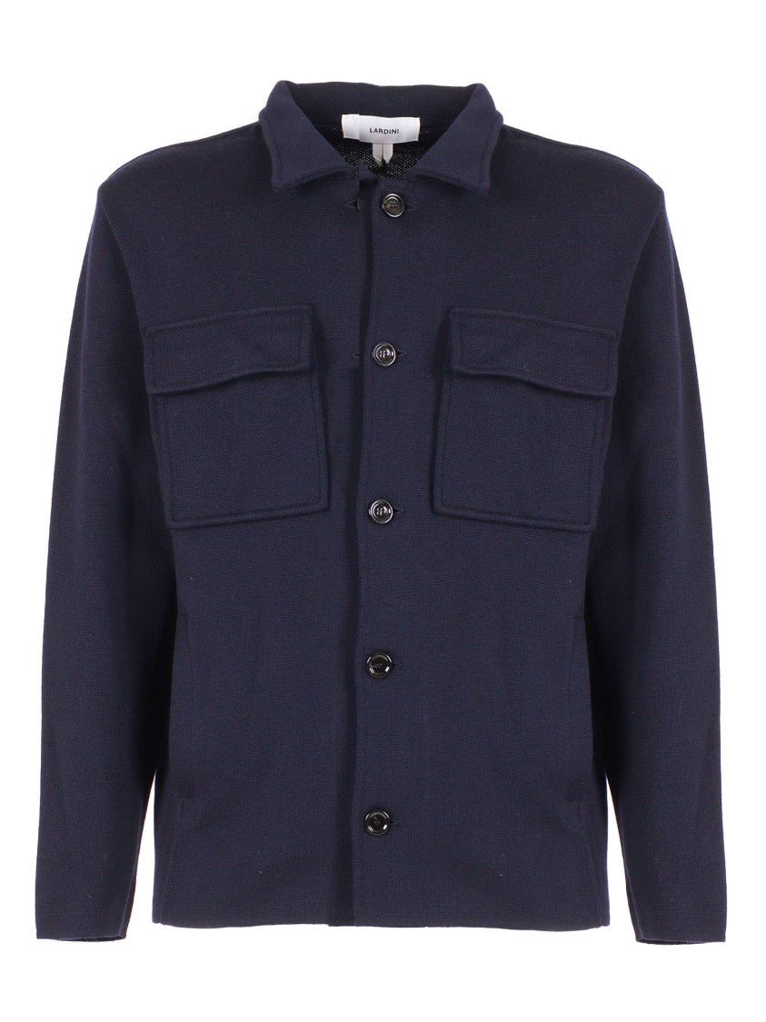 Lardini Men's Knit Jacket
