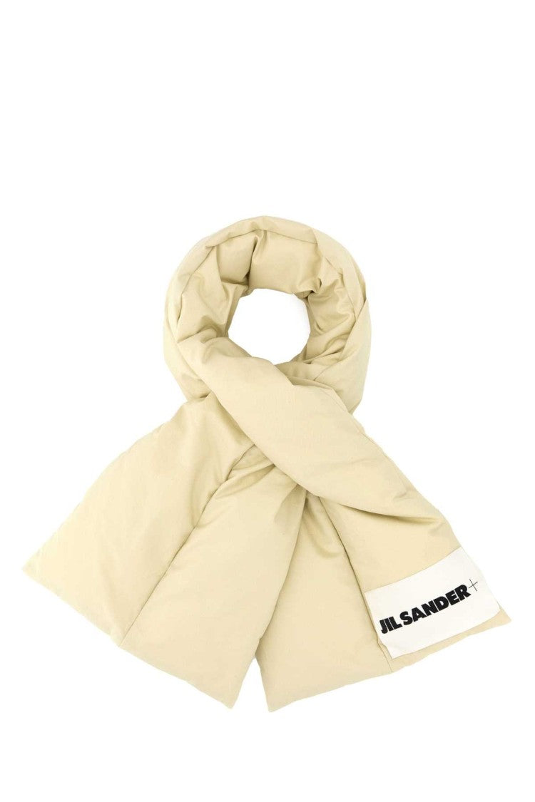 Jil Sander Cream Cotton Scarf