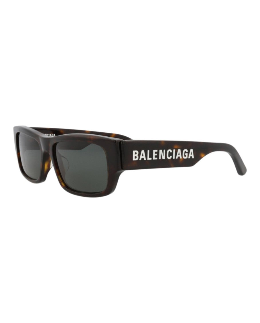 Balenciaga Square-Frame Recycled Acetate Sunglasses