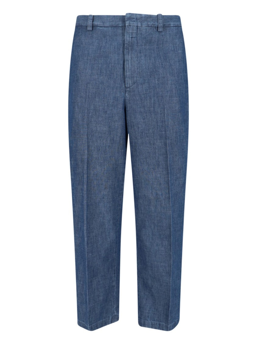Jil Sander Tailored Pants – Blue