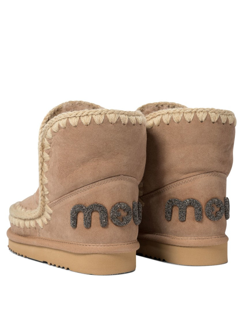 Mou "Eskimo 18 Glitter Logo" Ankle Boots