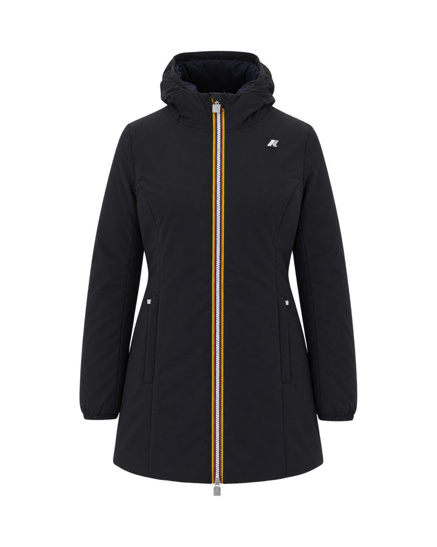K-Way Reversible Three-Quarter Length Jacket With Functional Properties
