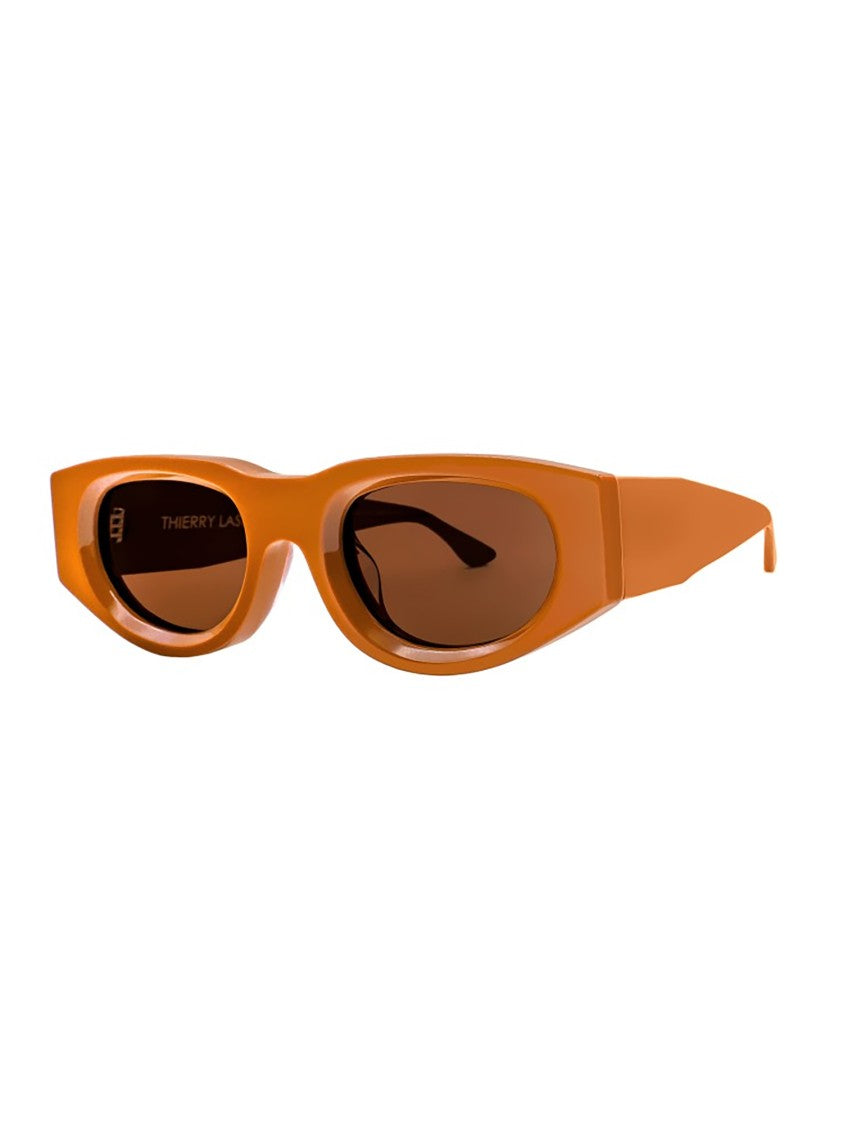 Thierry Lasry Dopamy Bold Rectangular Tinted Sunglasses
