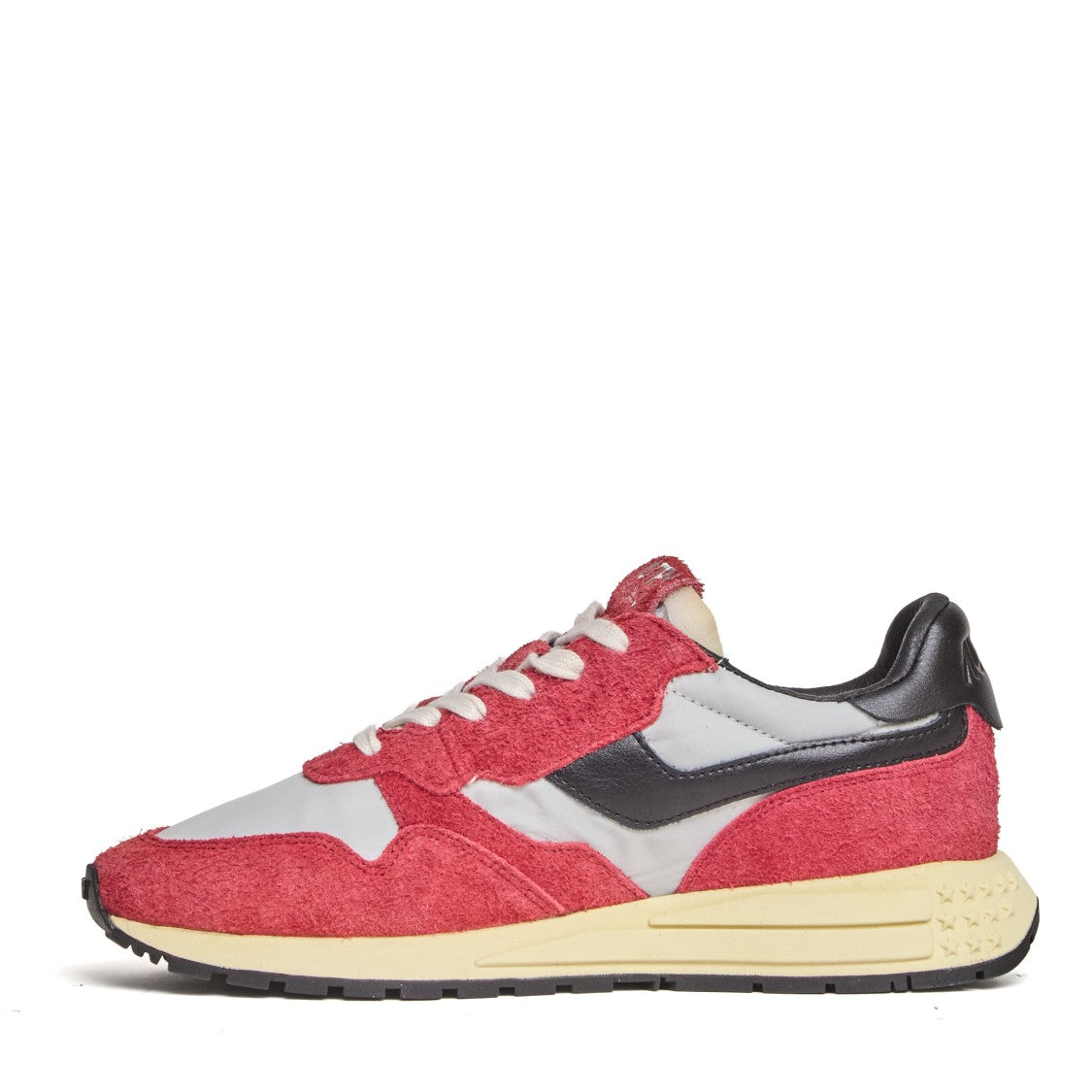 Autry Grey/Bordeaux/Black Reelwind Low Sneakers