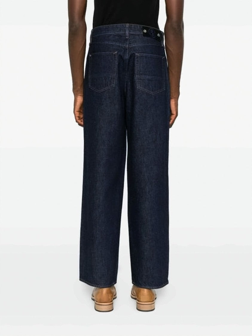 Stone Island Loose-Fit Five-Pocket Denim Jeans