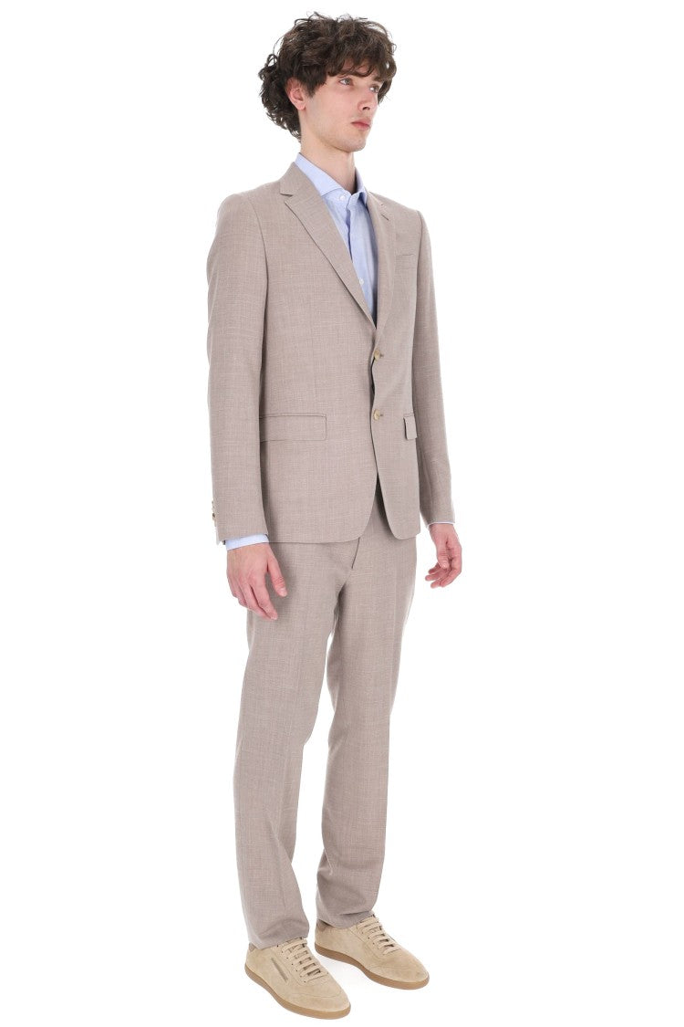 Zegna Drop 8R Linen-Wool Suit