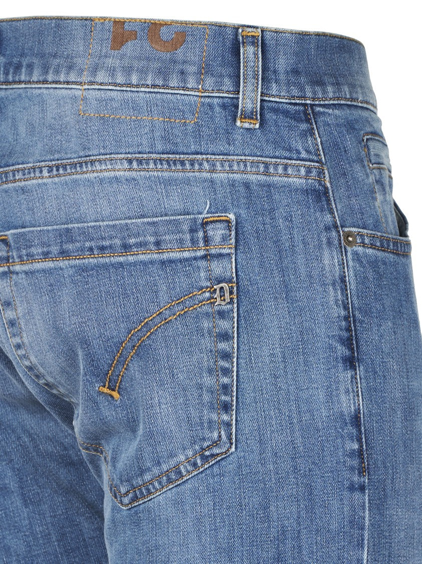 Dondup Tailored Five-Pocket Denim Trousers With Slight Stretch