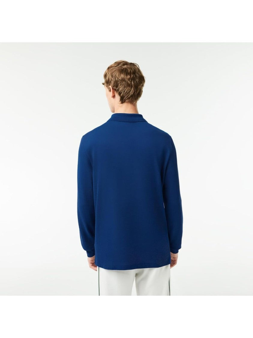 Lacoste Long-Sleeve Minimalist Polo Shirt