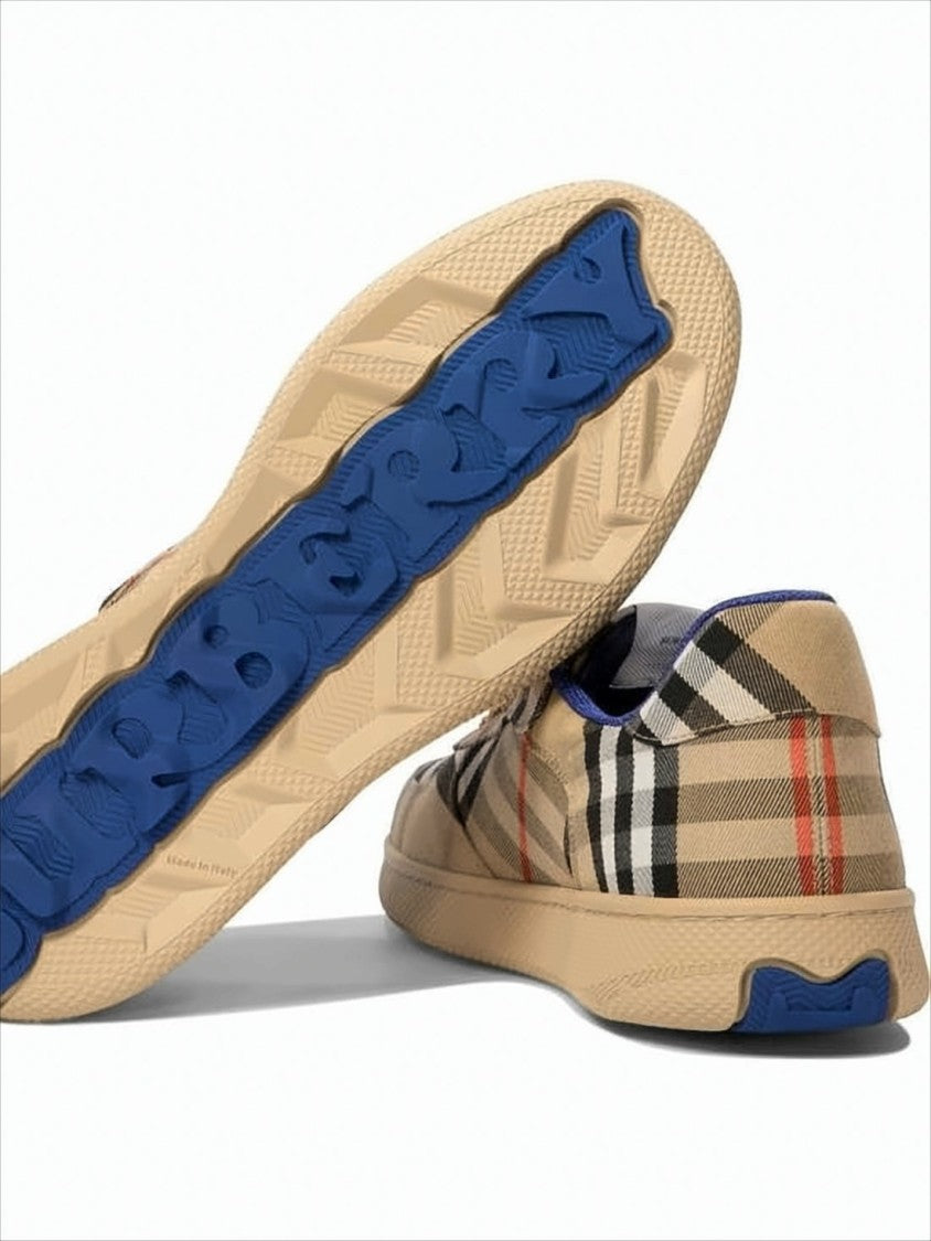 Burberry Classic Checkered Low-Top Sneakers
