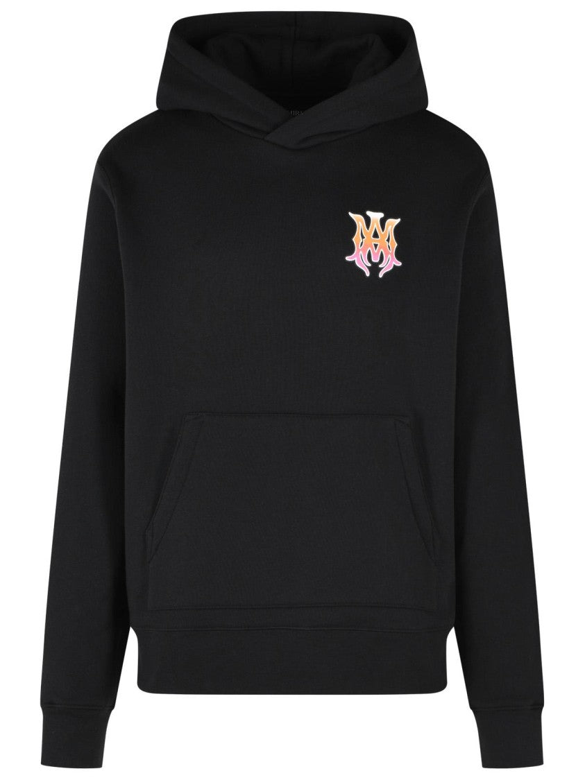 Amiri 'Ma Surf' Black Cotton Sweatshirt