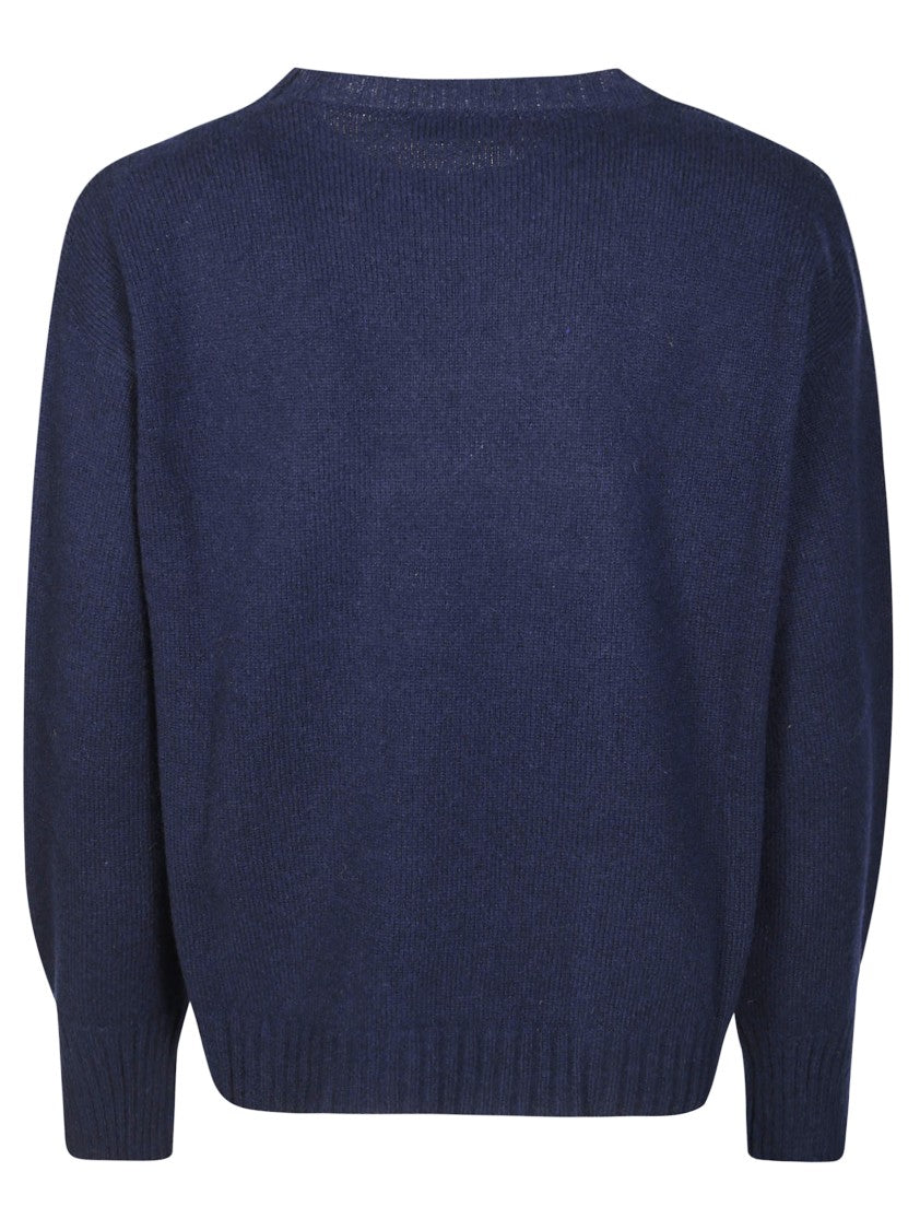 Kangra Boxy Crew Neck Sweater Crafted From Wool