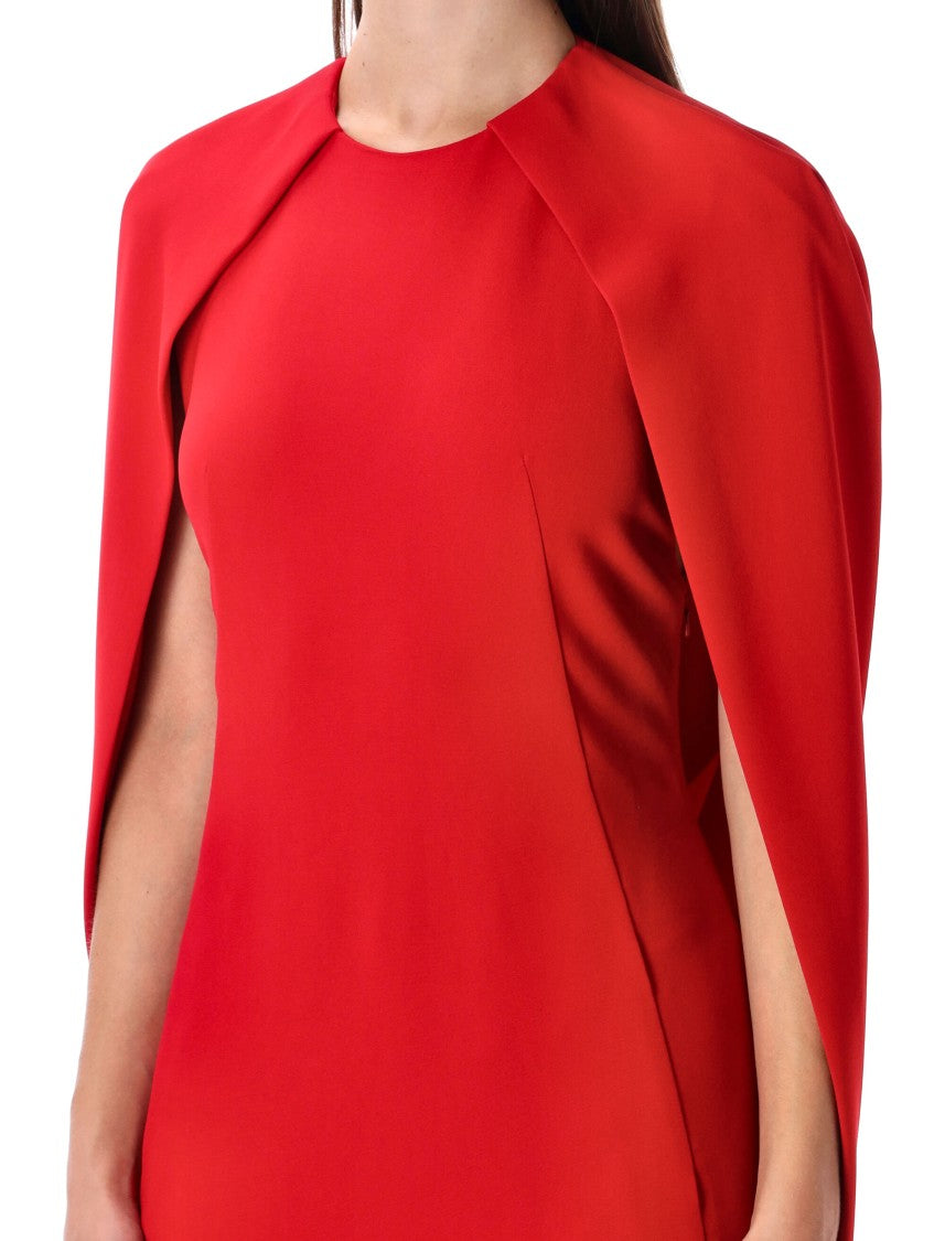 Alberta Ferretti Cady Stretch Long Dress