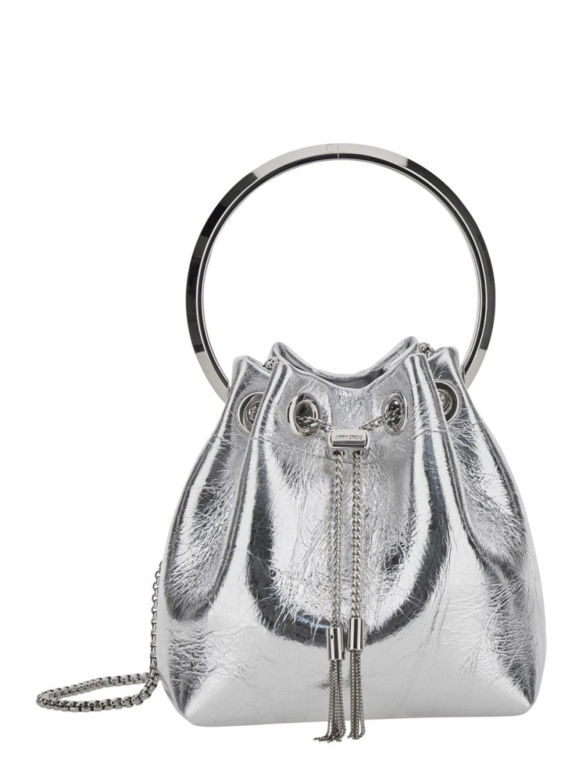 Jimmy Choo Bon Bon' Metallic Handbag