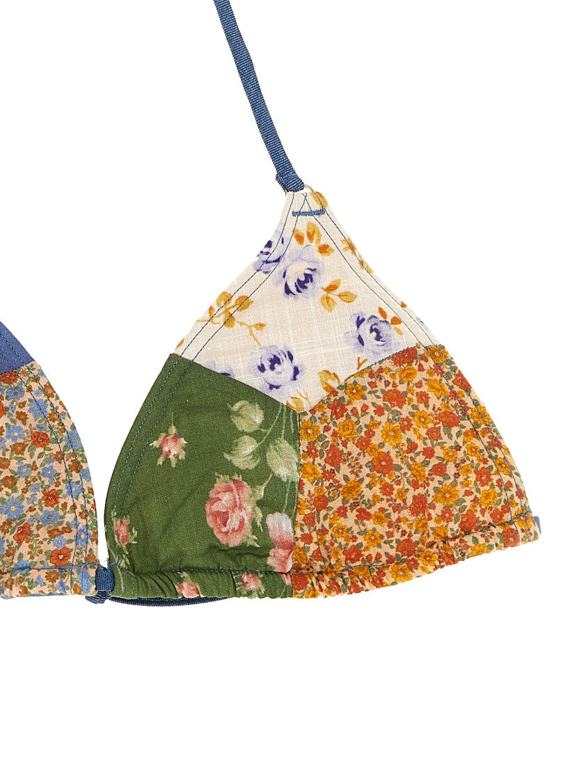 Zimmermann Lucky Cotton Mini Tri Bikini