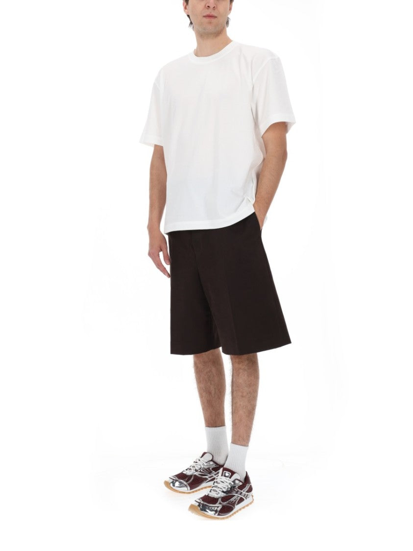 Bottega Veneta Tailored Cotton Gabardine Shorts