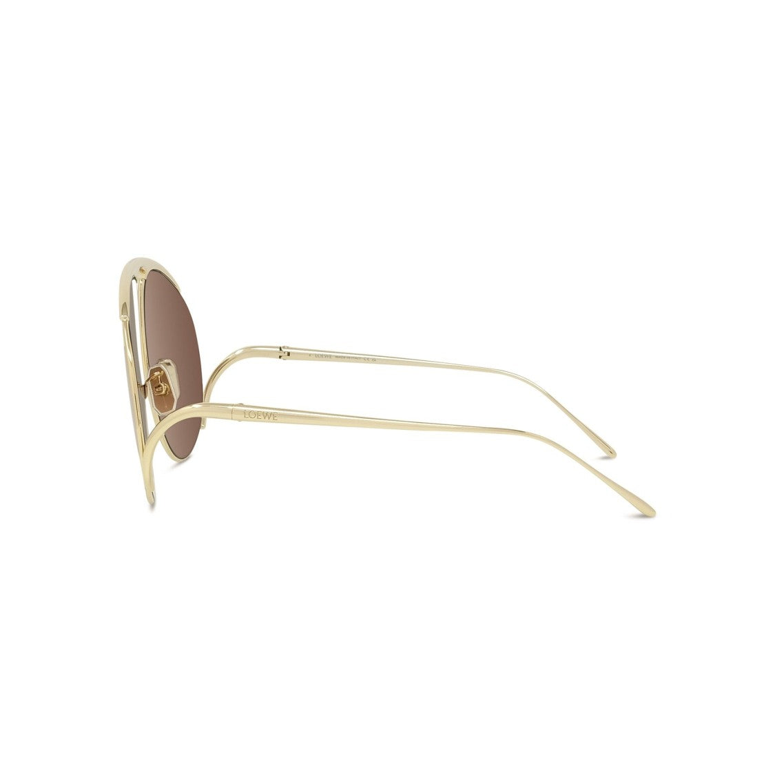 Loewe Lw40180u Teardrop Aviator Sunglasses