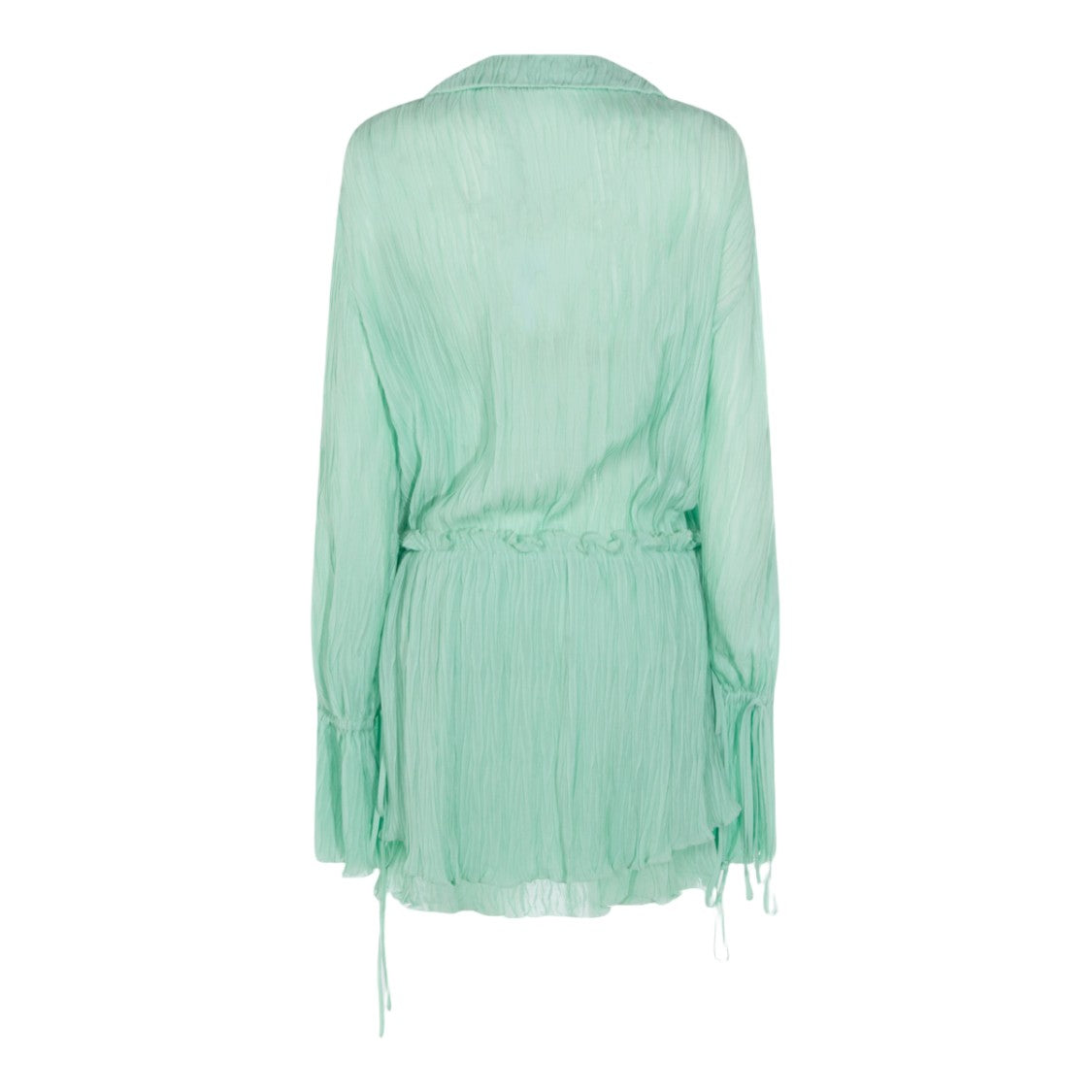 Blumarine Delicate Silhouette Dress With Flowing Fabric
